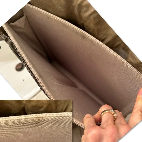 Authentic Louis Vuitton Large Canvas Fabric Messenger Crossbody Bag WITH COA - Picture 8 of 16